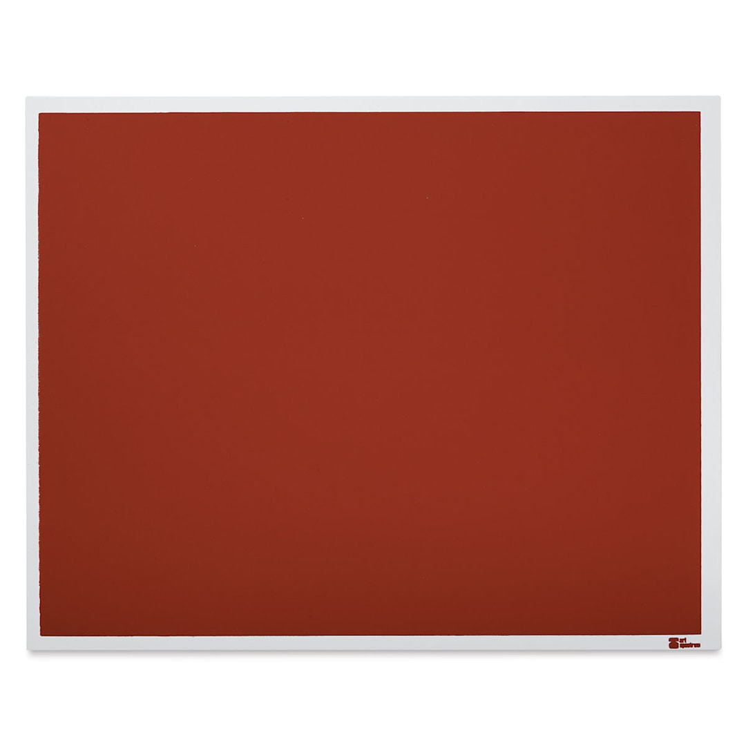 Open in modal - Art Spectrum Colourfix Optimum Board - Top view of Terracotta Board