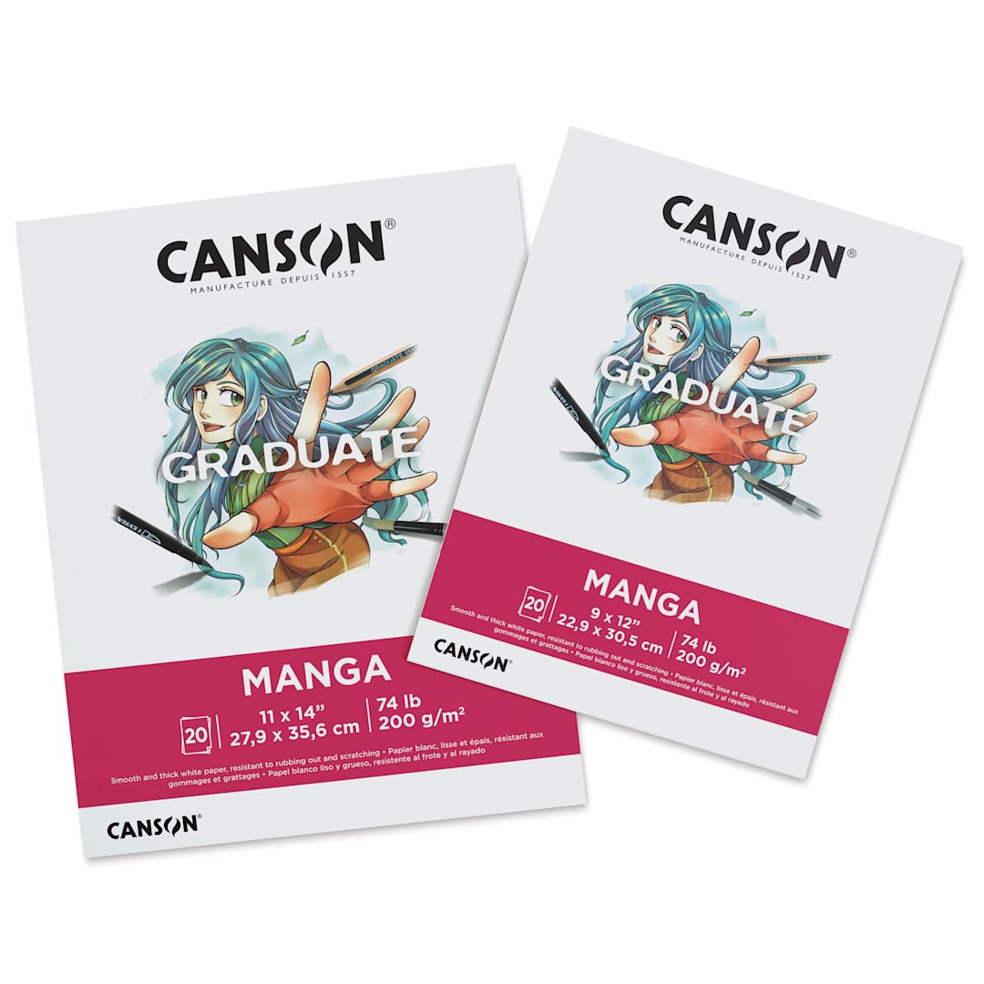 Open in modal - Canson Graduate Manga Pads