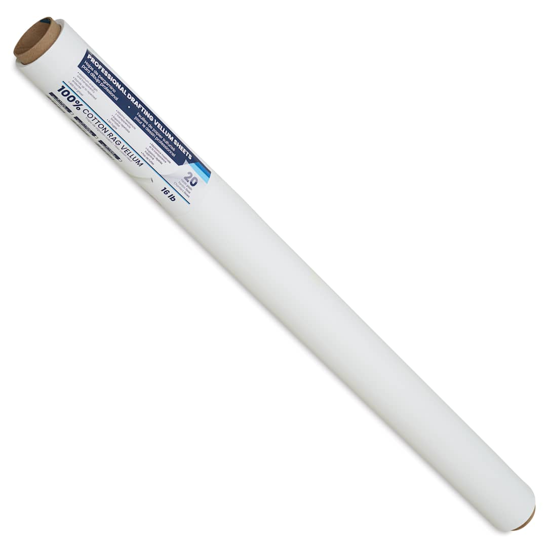 Open in modal - Pacific Arc Drafting Vellum Roll - 36" x 20 yds, packaging