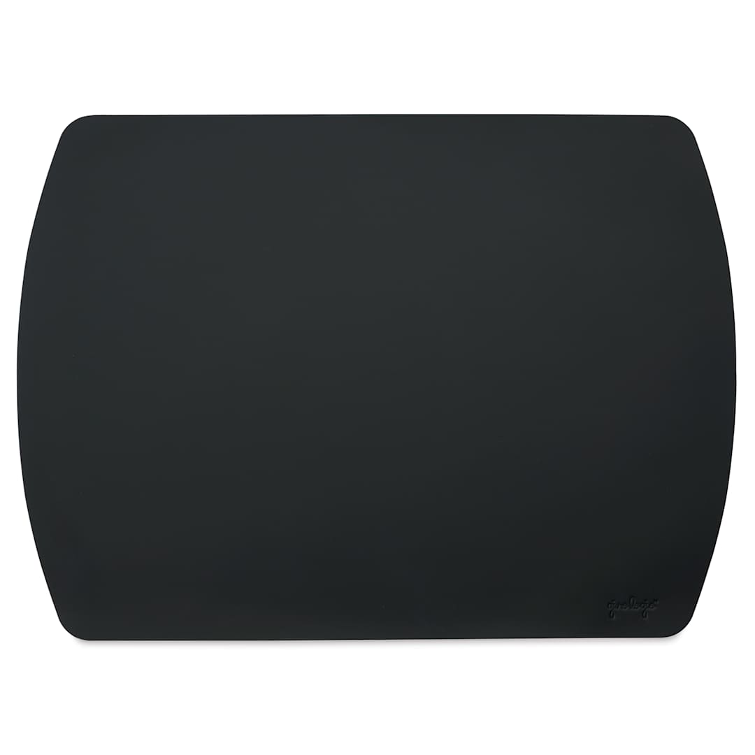 Open in modal - Girologio Leather Writing Mat - Black, 17" x 13"