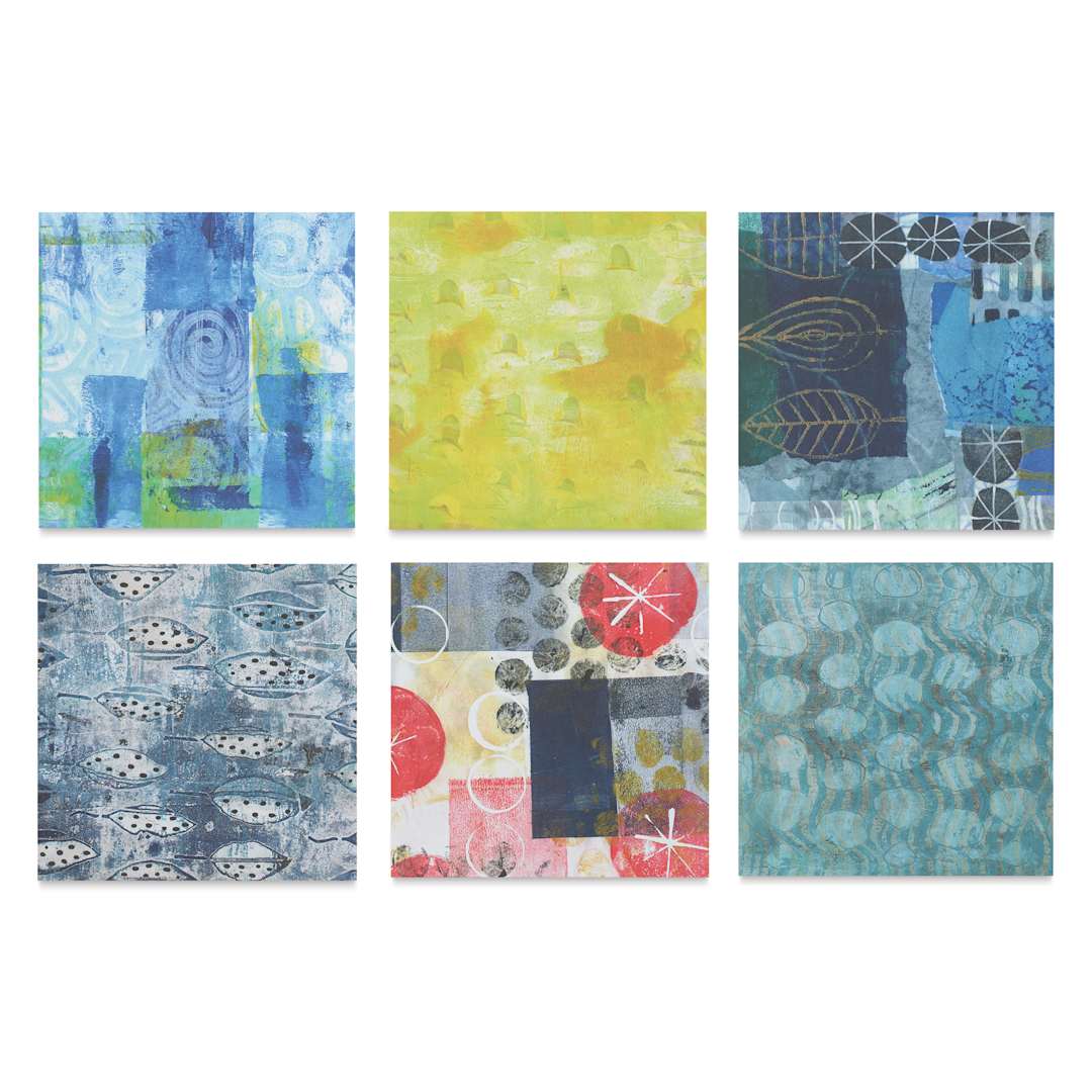 Open in modal - Yasutomo Karen Elaine Origami Paper Pack - Pot Pourri, Pkg of 24, out of packaging