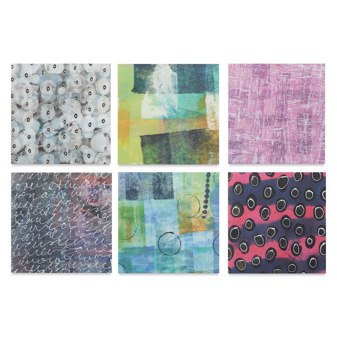 Open in modal - Yasutomo Karen Elaine Origami Paper Pack - Hodge Podge, Pkg of 24, out of packaging