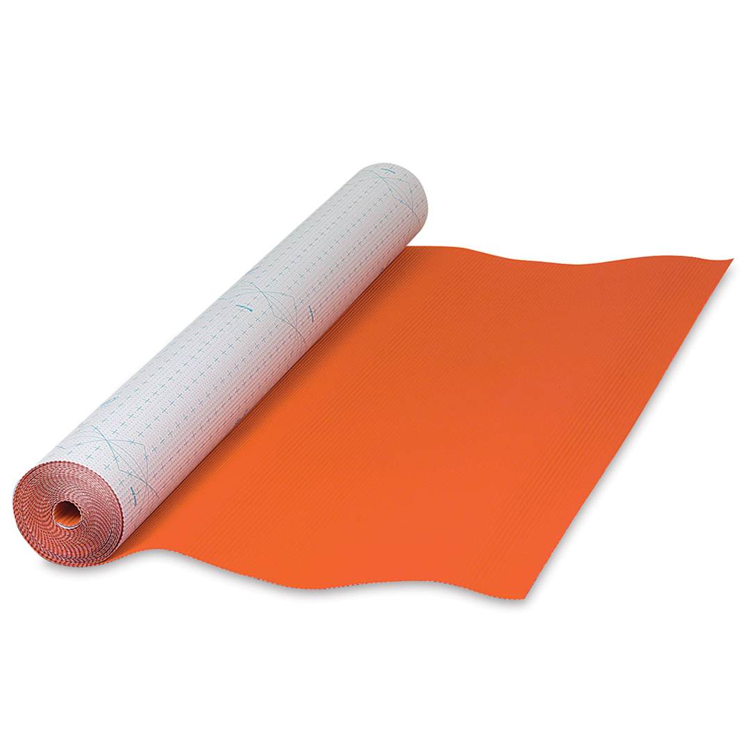 Open in modal - Corrugated Paper - 48" x 25 ft, Orange, Roll