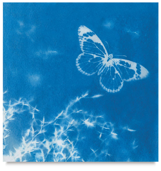 Open in modal - Nature Print Kit-Butterfly on Nature Print Paper