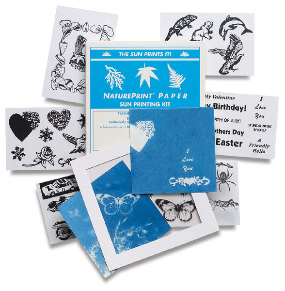 Open in modal - Nature Print Kit  Inside of Package