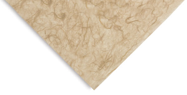 Open in modal - Black Ink Thai Unryu - 25'' x 37'', Taupe