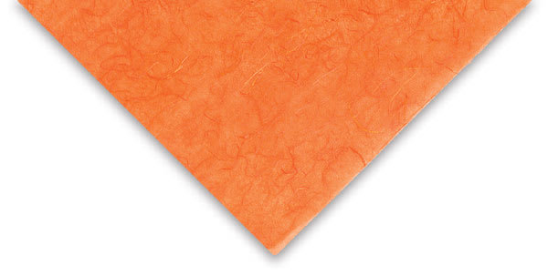 Open in modal - Black Ink Thai Unryu - 25'' x 37'', Sienna