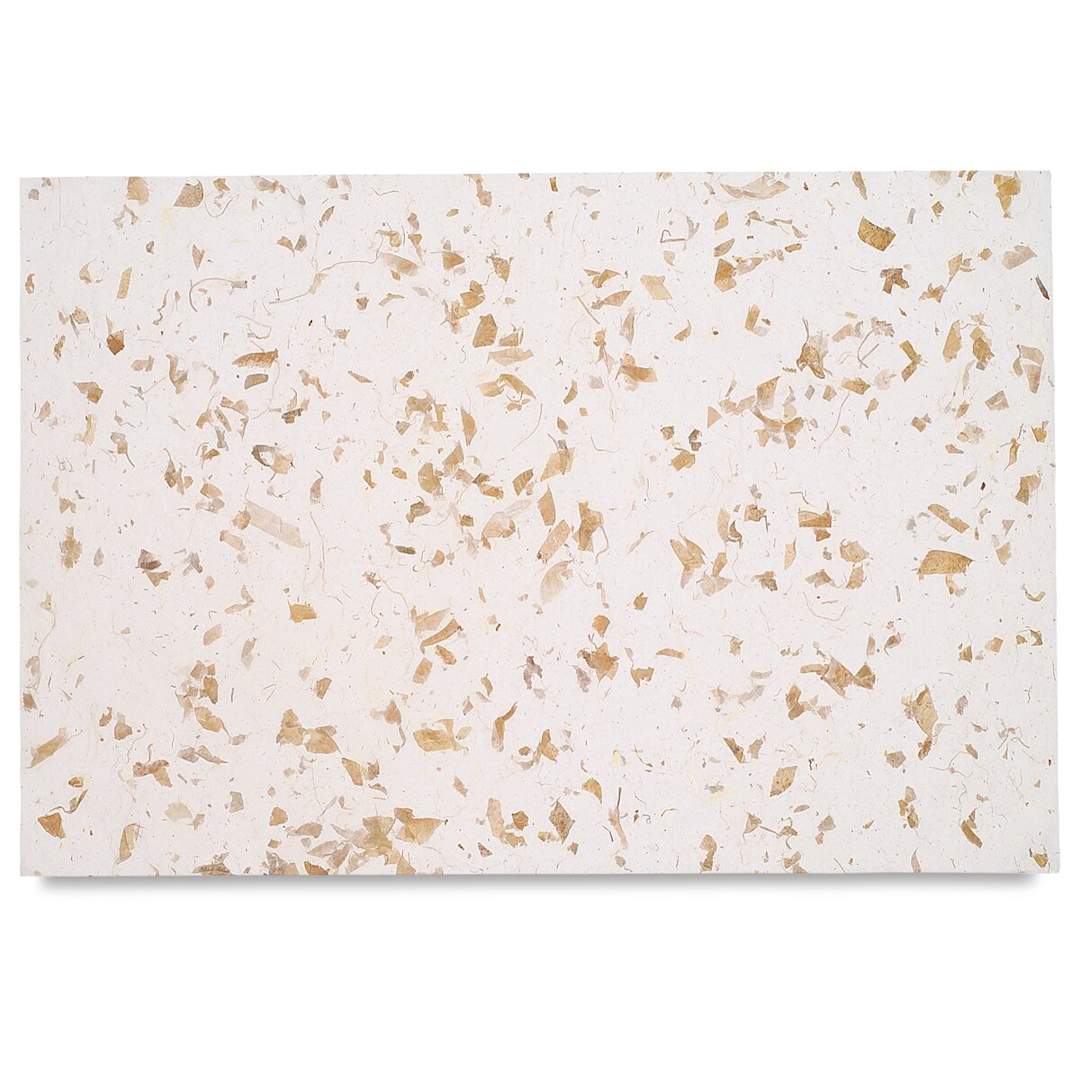 Open in modal - Black Ink Thai Mango Paper - 25" x 37", Natural