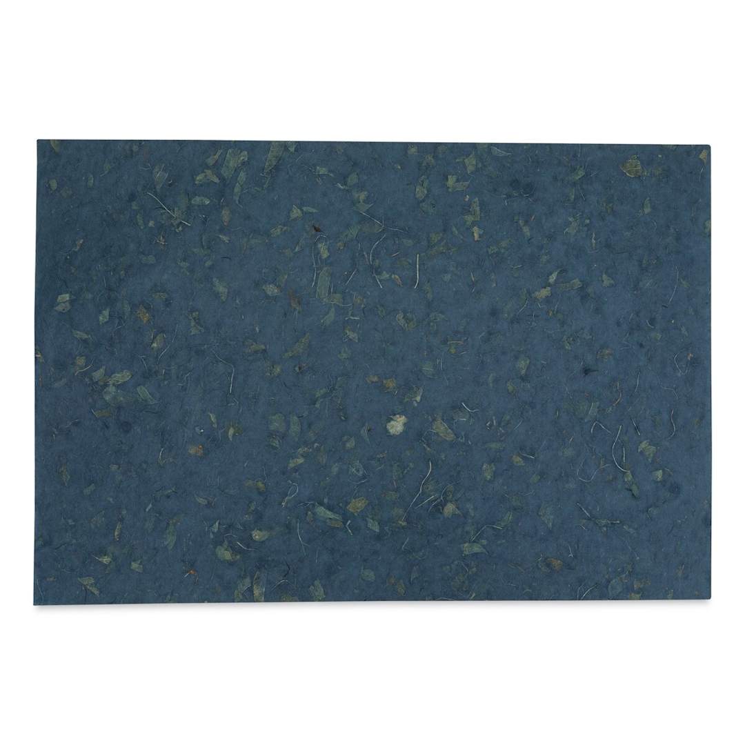 Open in modal - Black Ink Thai Mango Paper - 25" x 37", Blue