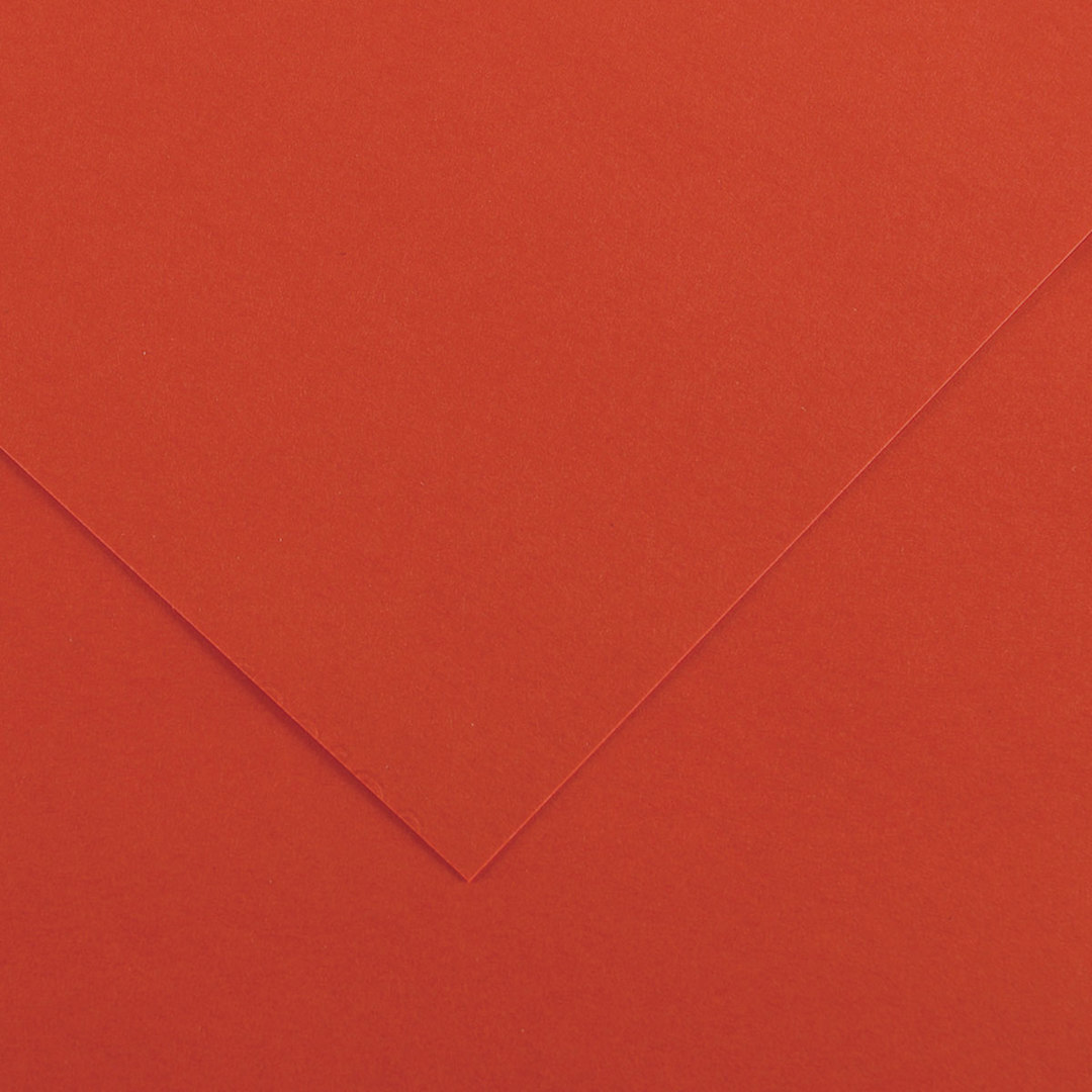 Open in modal - Canson Colorline Art Paper - 19" x 25", 300 gsm, Tomato