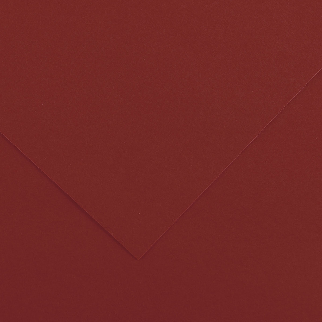 Open in modal - Canson Colorline Art Paper - 19" x 25", 150 gsm, Dark Red
