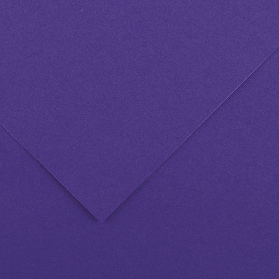 Open in modal - Canson Colorline Art Paper - 19" x 25", 150 gsm, Cobalt Violet