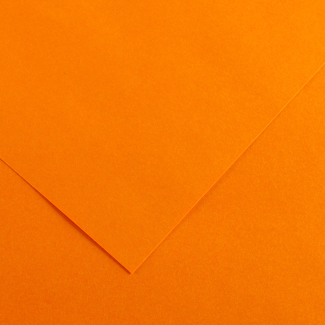 Open in modal - Canson Colorline Art Paper - 8-1/2" x 11"", 150 gsm, Clementine