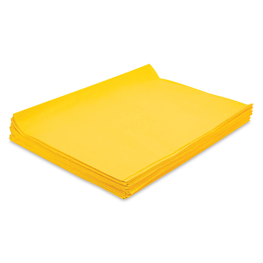 Open in modal - Blick Art Tissue - 20" x 30", Yellow, 480 Sheets