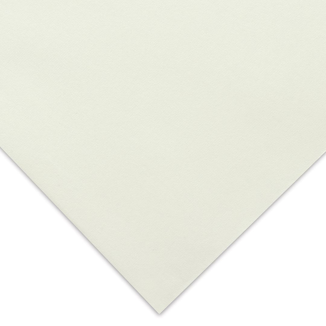 Open in modal - Awagami Shin Inbe Colored Paper - 21" x 31", Pearl White, Single Sheet