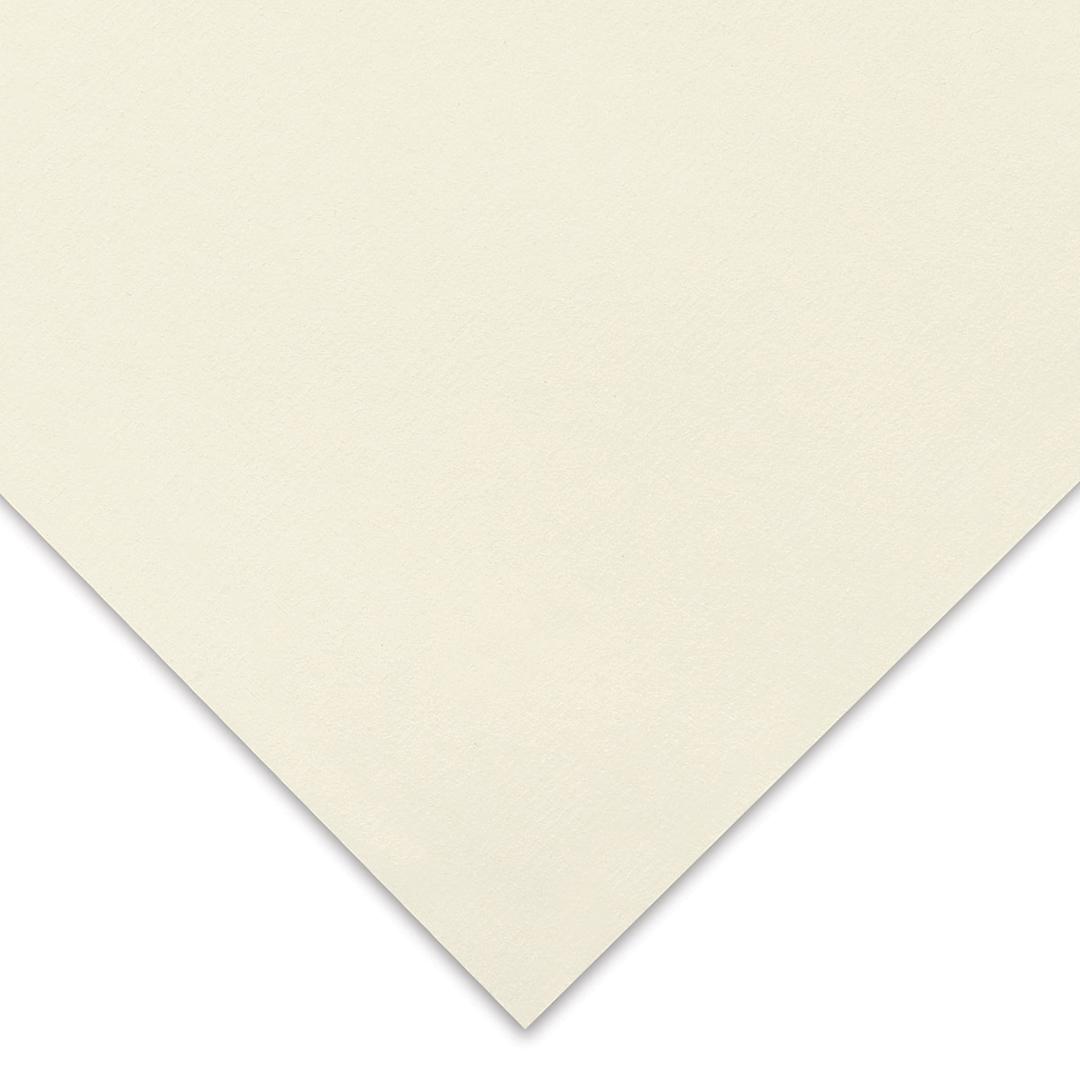Open in modal - Awagami Shin Inbe Colored Paper - 21"x 31", Cream, Single Sheet