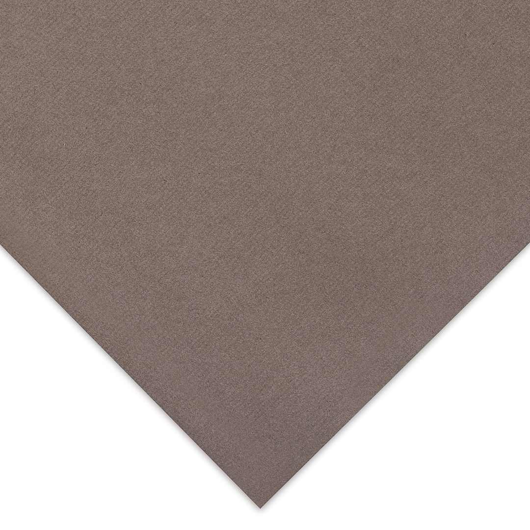 Open in modal - Awagami Shin Inbe Colored Paper - Closeup of corner of Ash Colored Paper