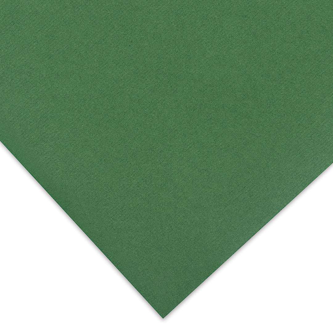 Open in modal - Awagami Shin Inbe Colored Paper - 21" x 31", Moss, Single Sheet
