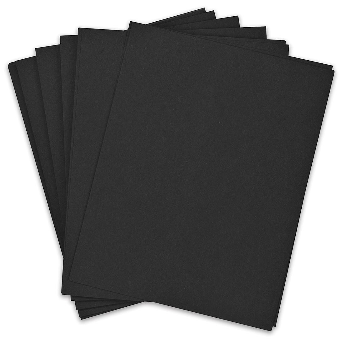 Open in modal - Pacon Card Stock - Black, Pkg of 100 Sheets