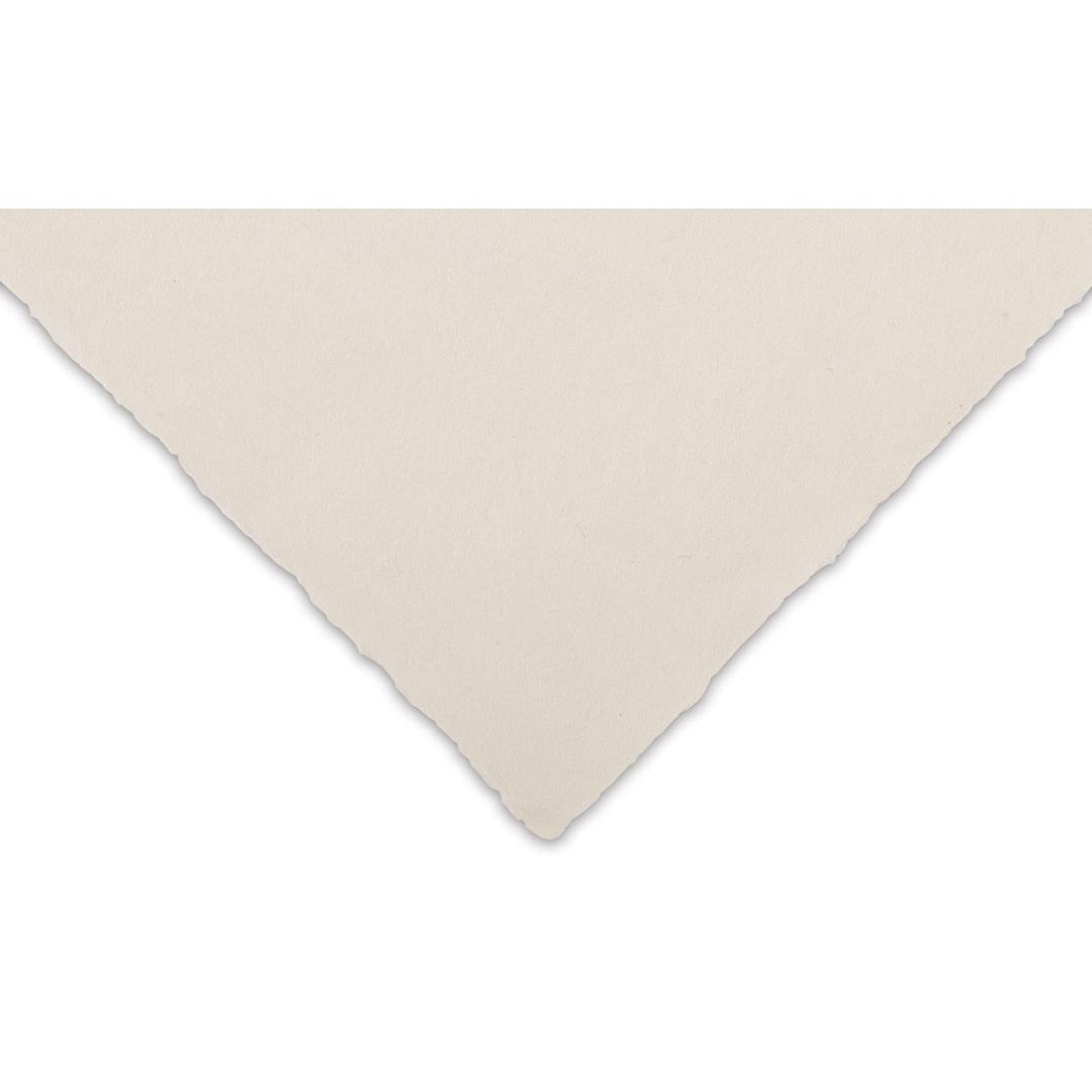 Open in modal - Awagami Okawara Select Paper - Corner of sheet showing color and texture
