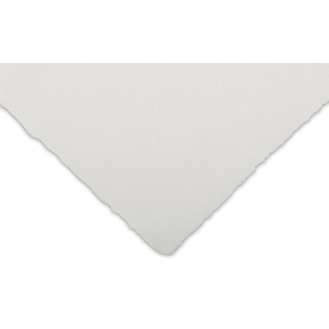 Open in modal - Awagami Hosho Select Paper - Corner of sheet showing color and texture