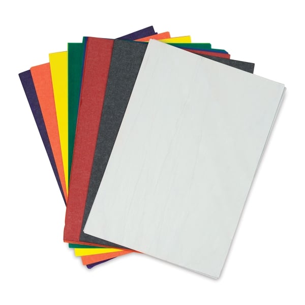 Open in modal - Roylco Crayon Paper - Fan of multicolored paper
