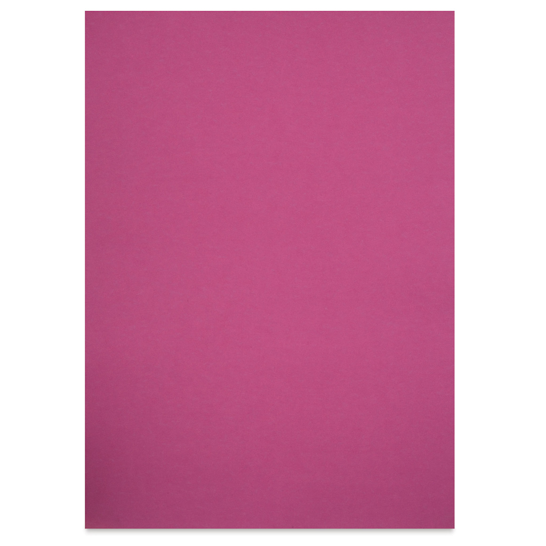 Open in modal - Blick Premium Cardstock - 19-1/2" x 27-1/2", Dark Pink, Single Sheet (full sheet)