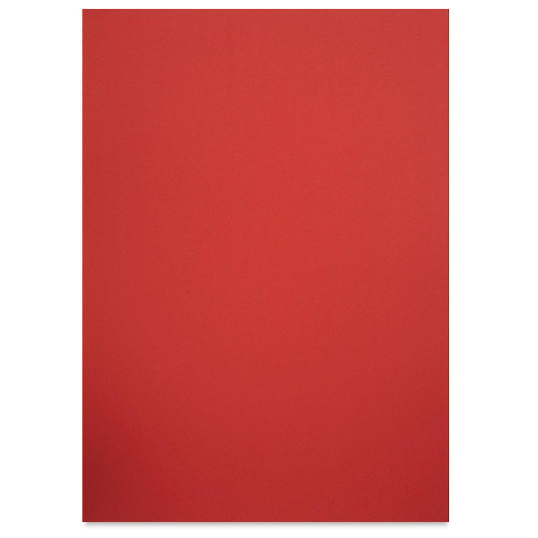 Open in modal - Blick Premium Cardstock - 19-1/2" x 27-1/2", Brick Red, Single Sheet (full sheet)