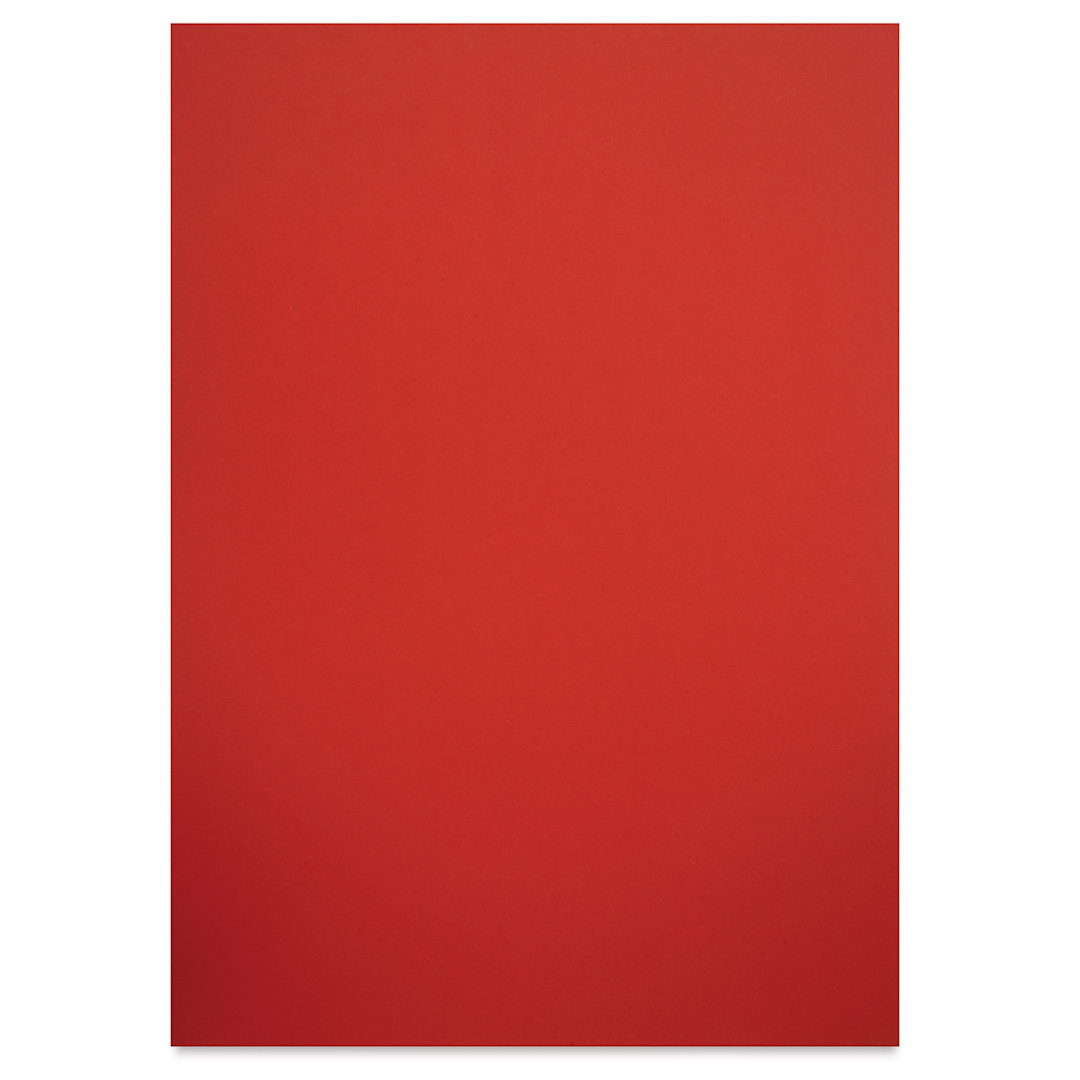 Open in modal - Blick Premium Cardstock - 19-1/2" x 27-1/2", Hot Red, Single Sheet (full sheet)