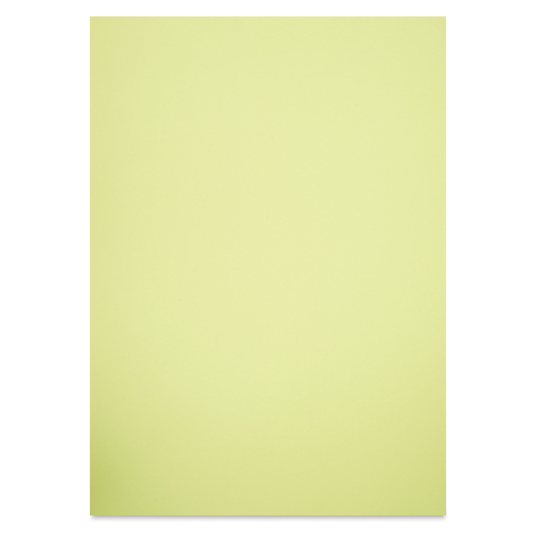 Open in modal - Blick Premium Cardstock - 19-1/2" x 27-1/2", Lemon Yellow, Single Sheet (full sheet)