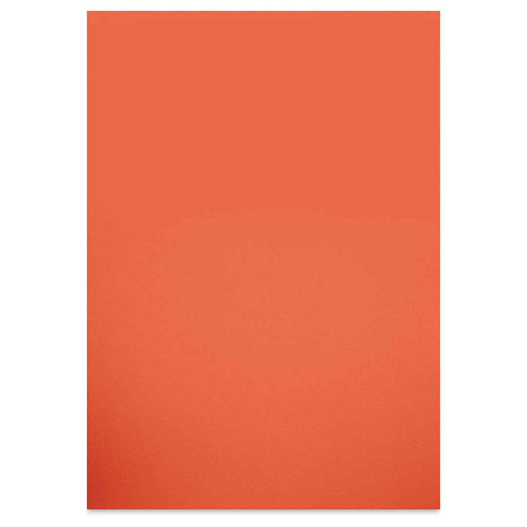 Open in modal - Blick Premium Cardstock - 19-1/2" x 27-1/2", Orange, Single Sheet