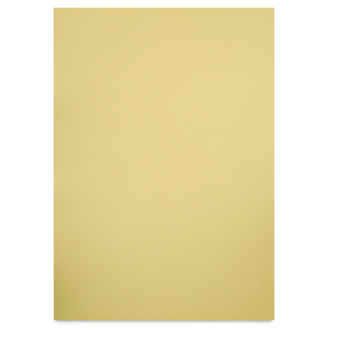 Open in modal - Blick Premium Cardstock - 19-1/2" x 27-1/2", Gold, Single Sheet (full sheet)
