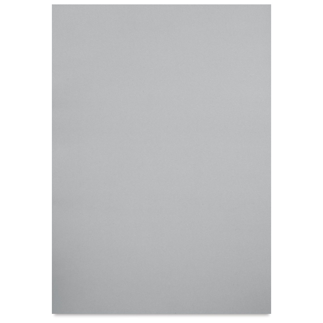 Open in modal - Blick Premium Cardstock - 19-1/2" x 27-1/2", Silver, Single Sheet