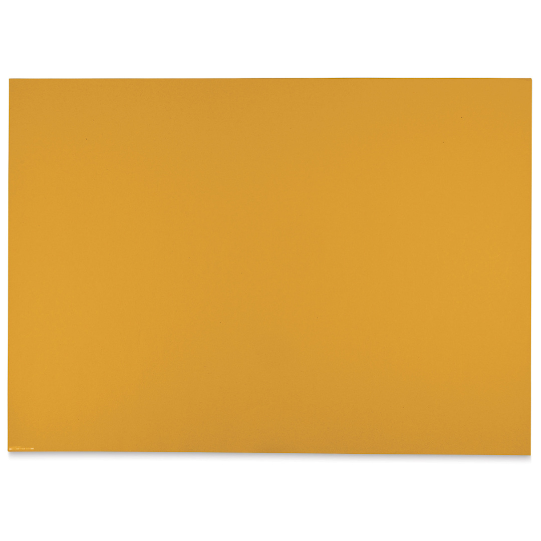 Open in modal - Blick Premium Construction Paper - 19-1/2" x 27-1/2", Yellow Orange, Single Sheet