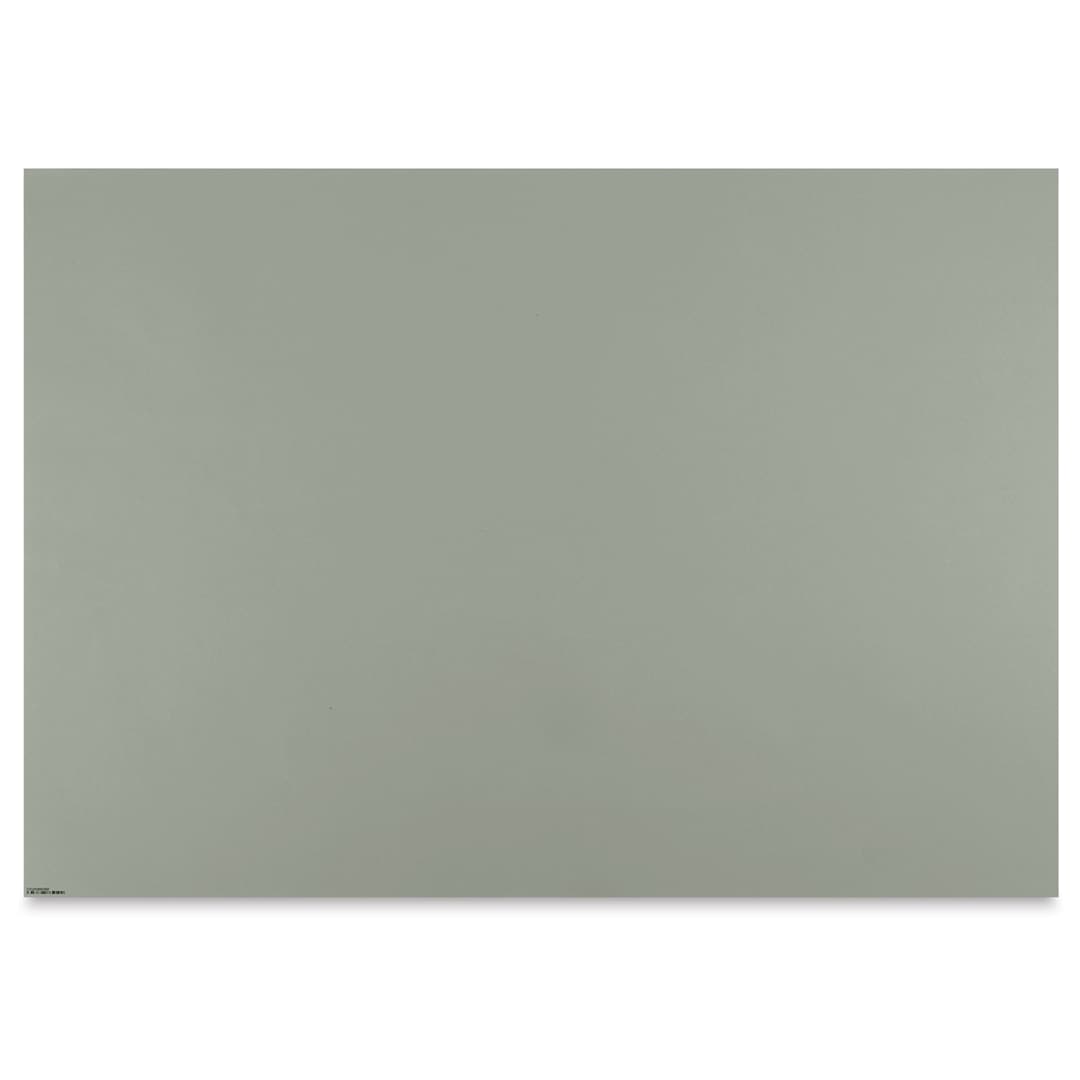 Open in modal - Blick Premium Construction Paper - 19-1/2" x 27-1/2", Silver, Single Sheet, front
