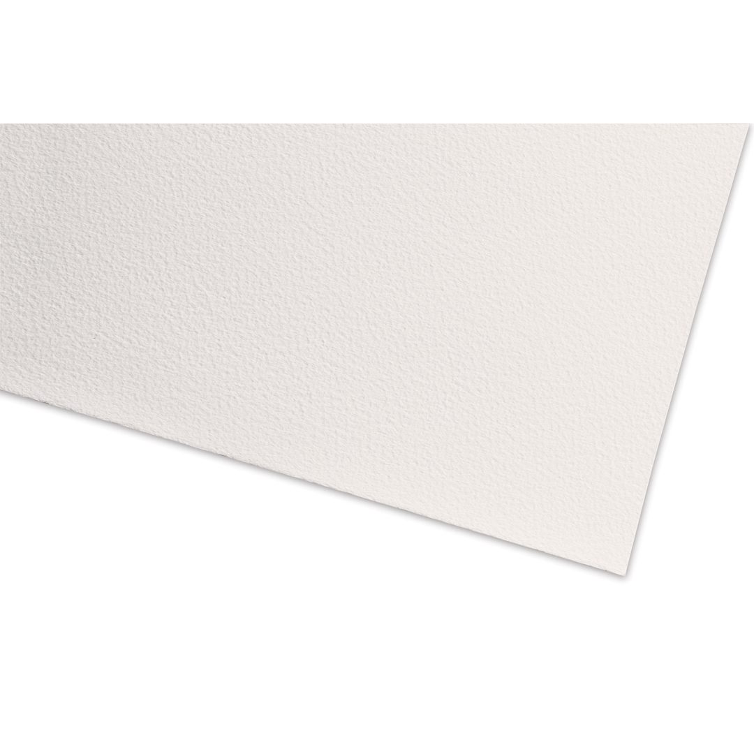 Open in modal - Fabriano Cromia Pastel Paper Sheet - White, close-up of the sheet