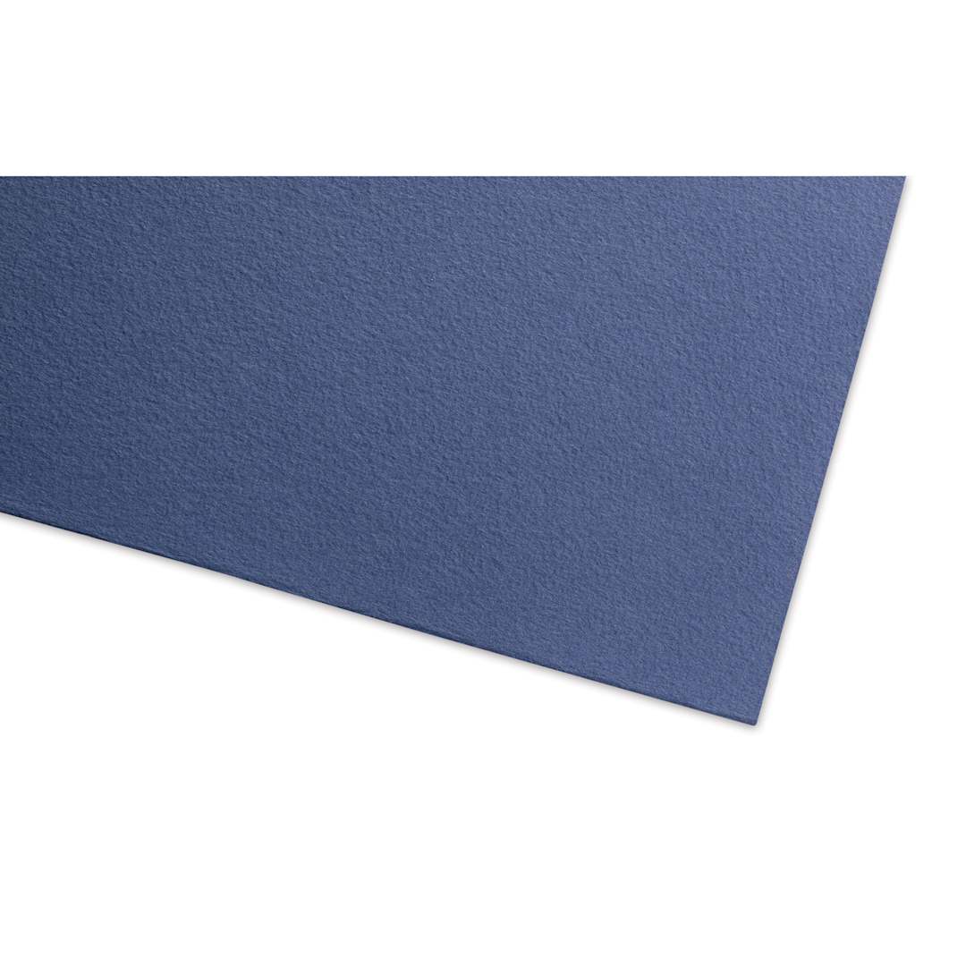 Open in modal - Fabriano Cromia Pastel Paper Sheet - Blue, close-up of the sheet