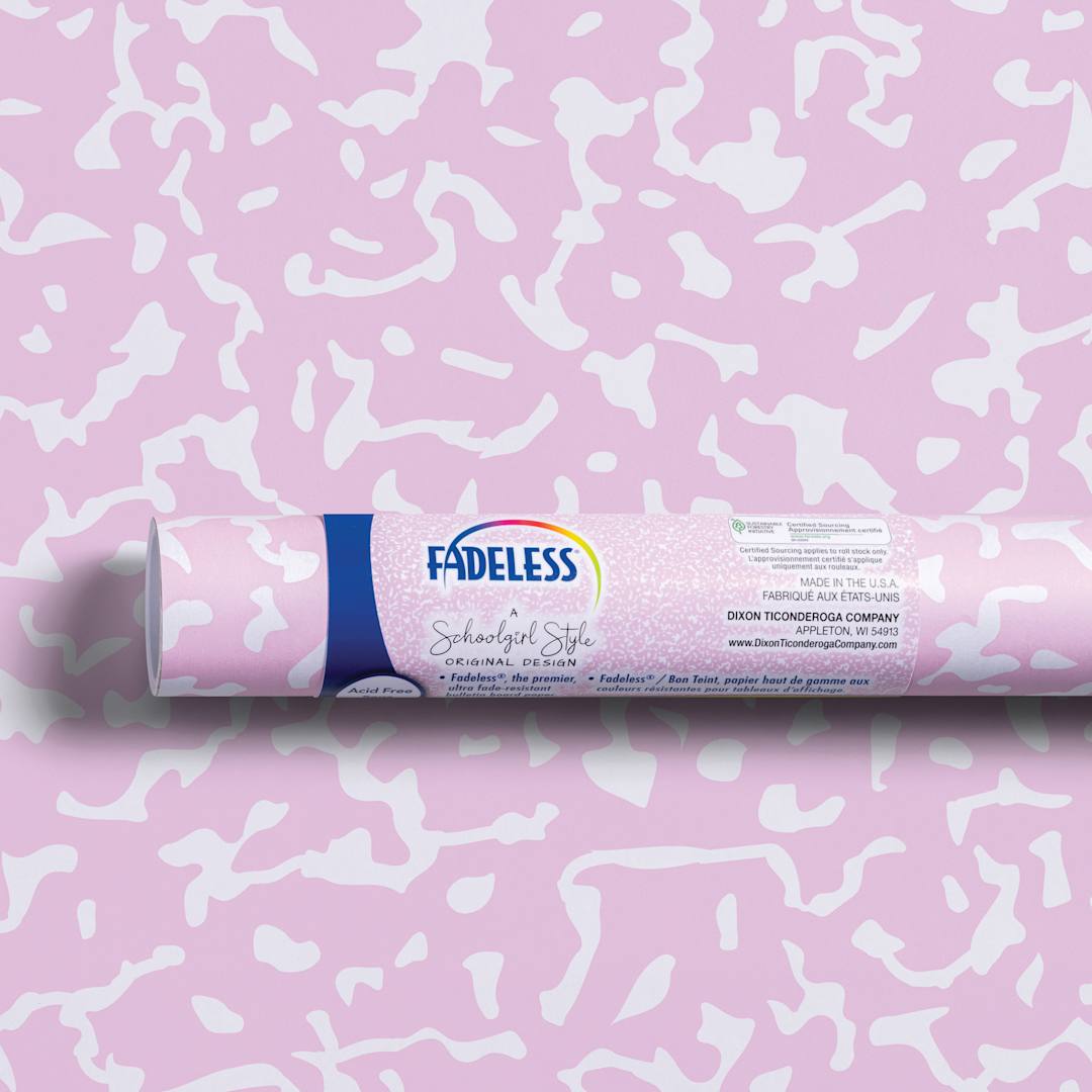 Open in modal -  Fadeless Schoolgirl Style Bulletin Paper - Junior Year, 47-1/4" x 25' Roll in packaging