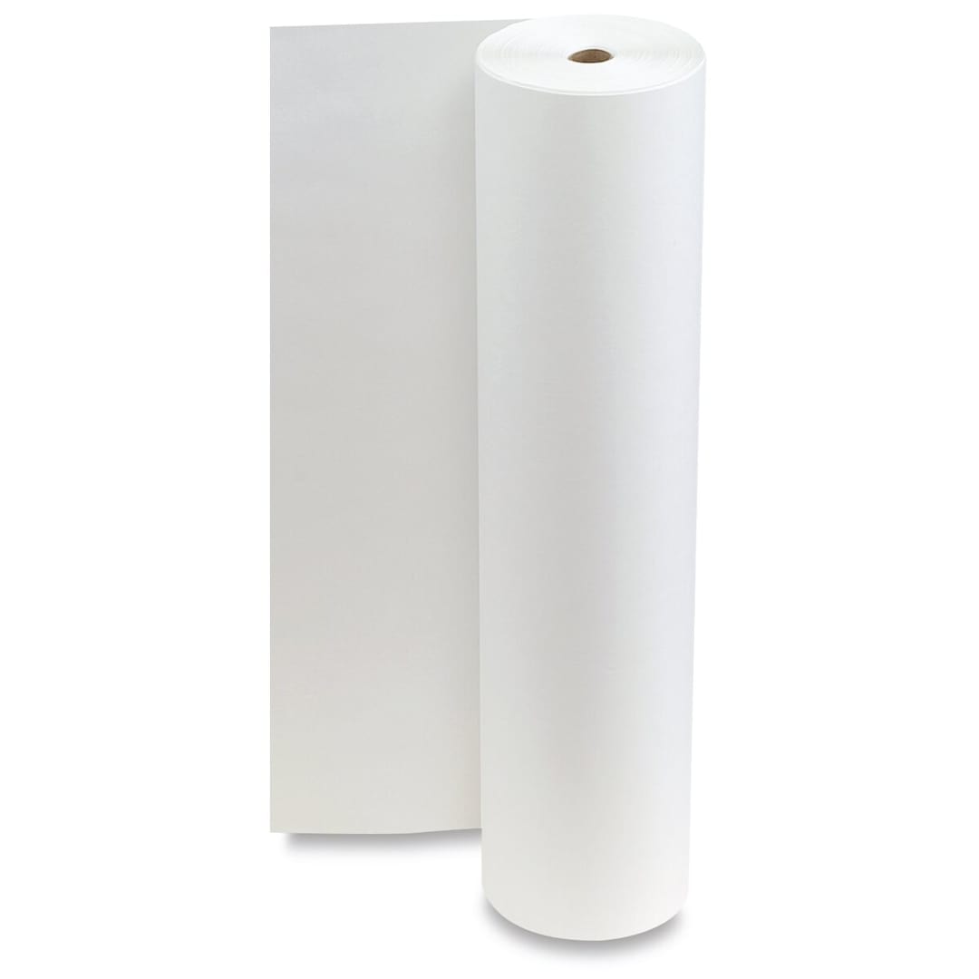 Open in modal - Pacon White Utility Paper Roll - 24" x 1000 ft, White, Roll
