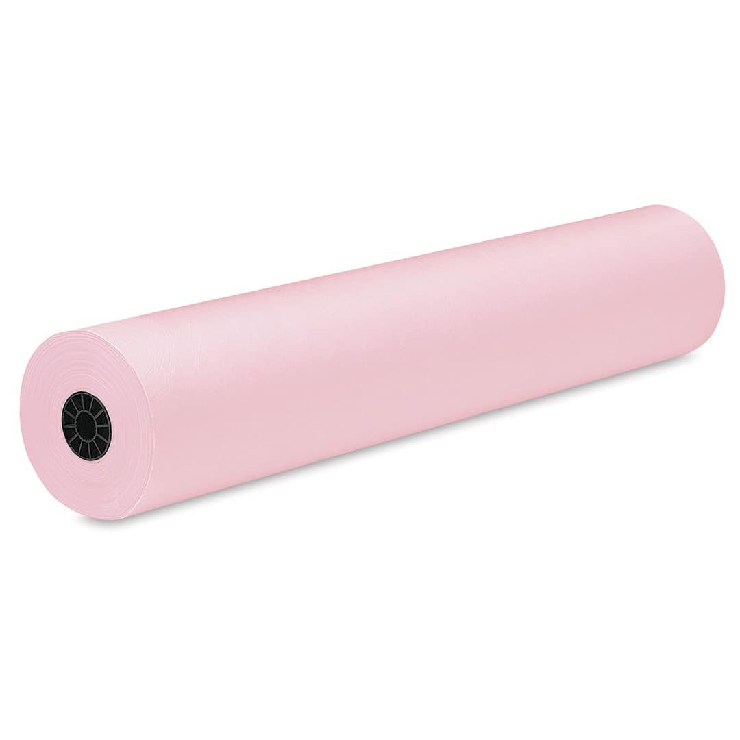 Open in modal - Rainbow Duo-Finish Economy Kraft Paper - 36" x 1000 ft, Pink