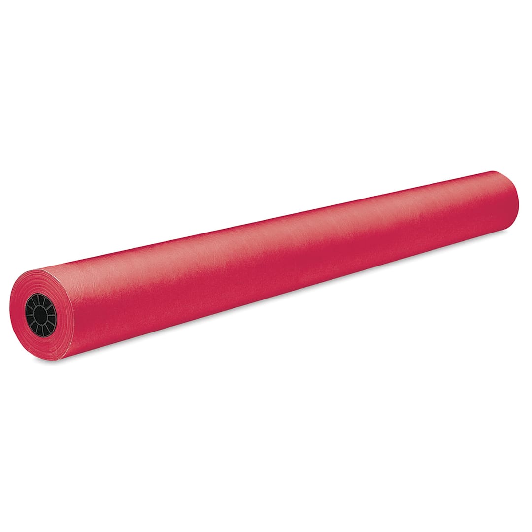 Open in modal - Rainbow Duo-Finish Economy Kraft Paper - 48" x 200 ft, Flame