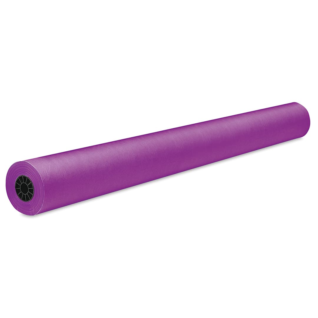 Open in modal - Rainbow Duo-Finish Economy Kraft Paper - 48" x 200 ft, Purple