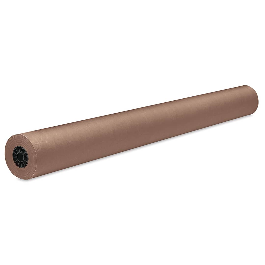 Open in modal - Rainbow Duo-Finish Economy Kraft Paper - 48" x 200 ft. Brown