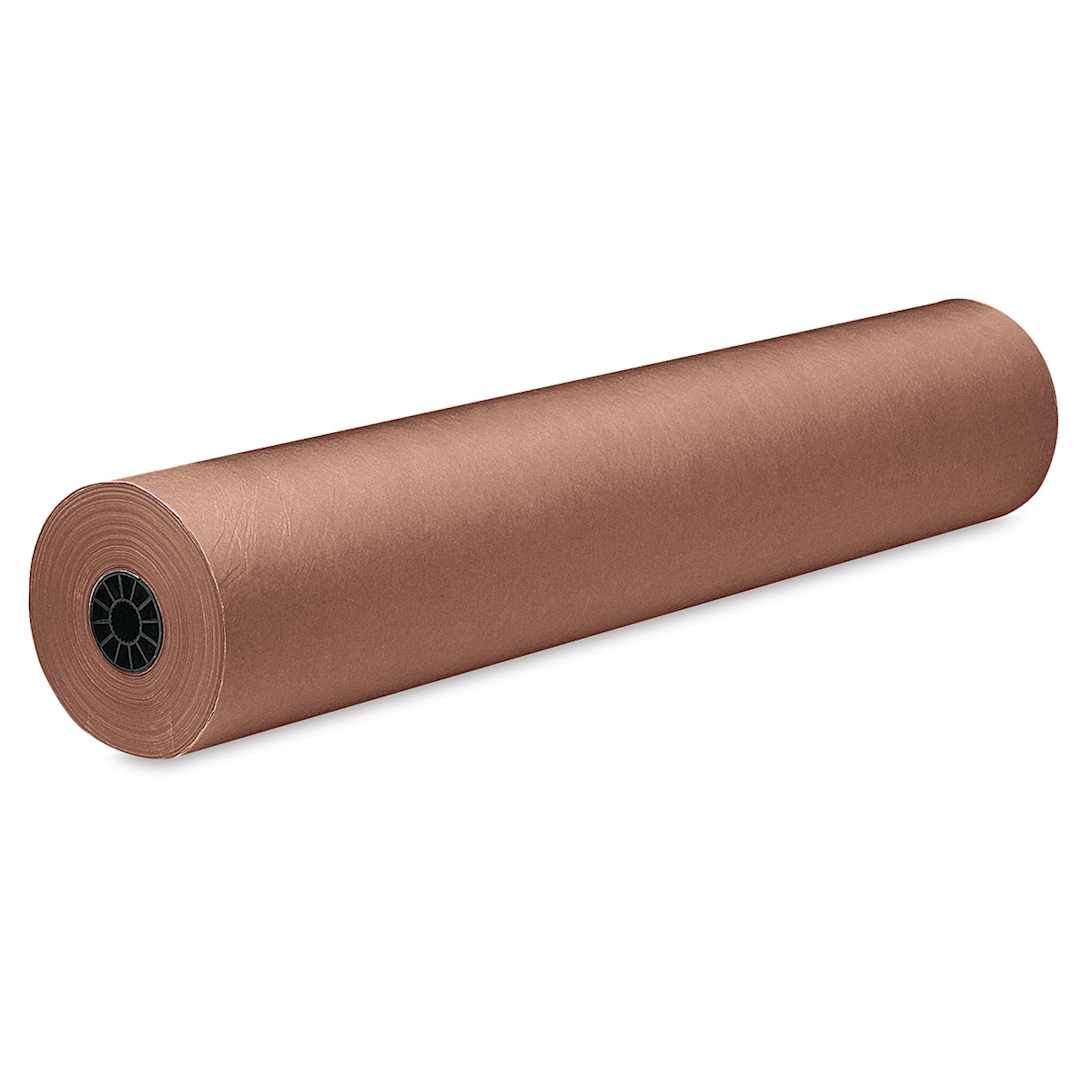 Open in modal - Rainbow Duo-Finish Economy Kraft Paper - 36" x 1000 ft, Brown