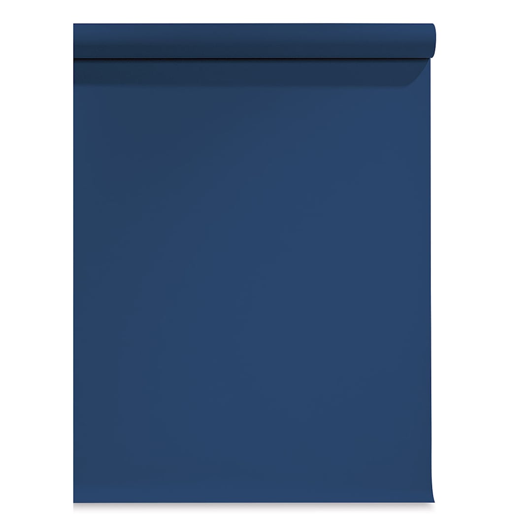 Open in modal - Seamless Background Paper - 53" x 36 ft, Deep Blue