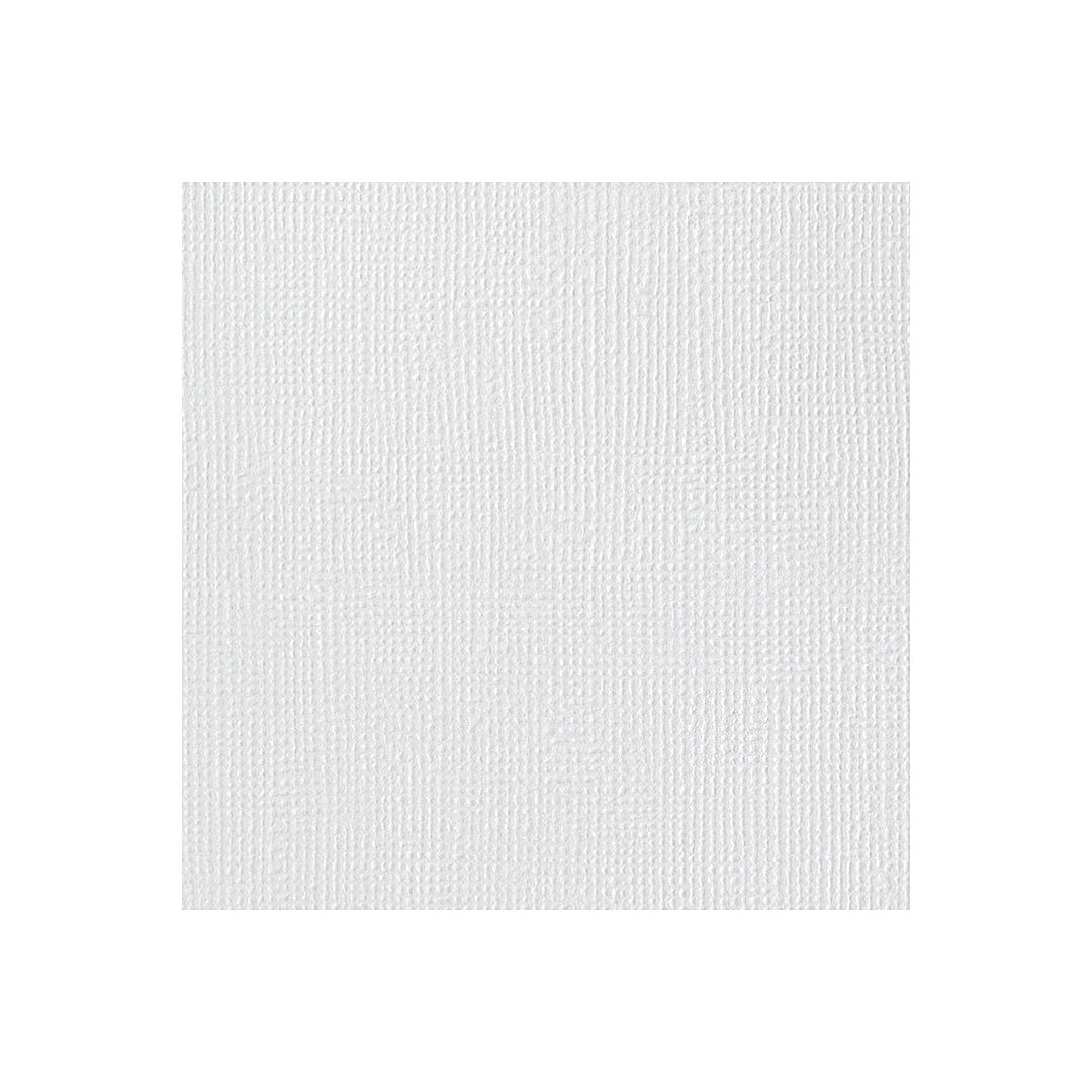 Open in modal - American Crafts Textured Cardstock - Full sheet of White cardstock