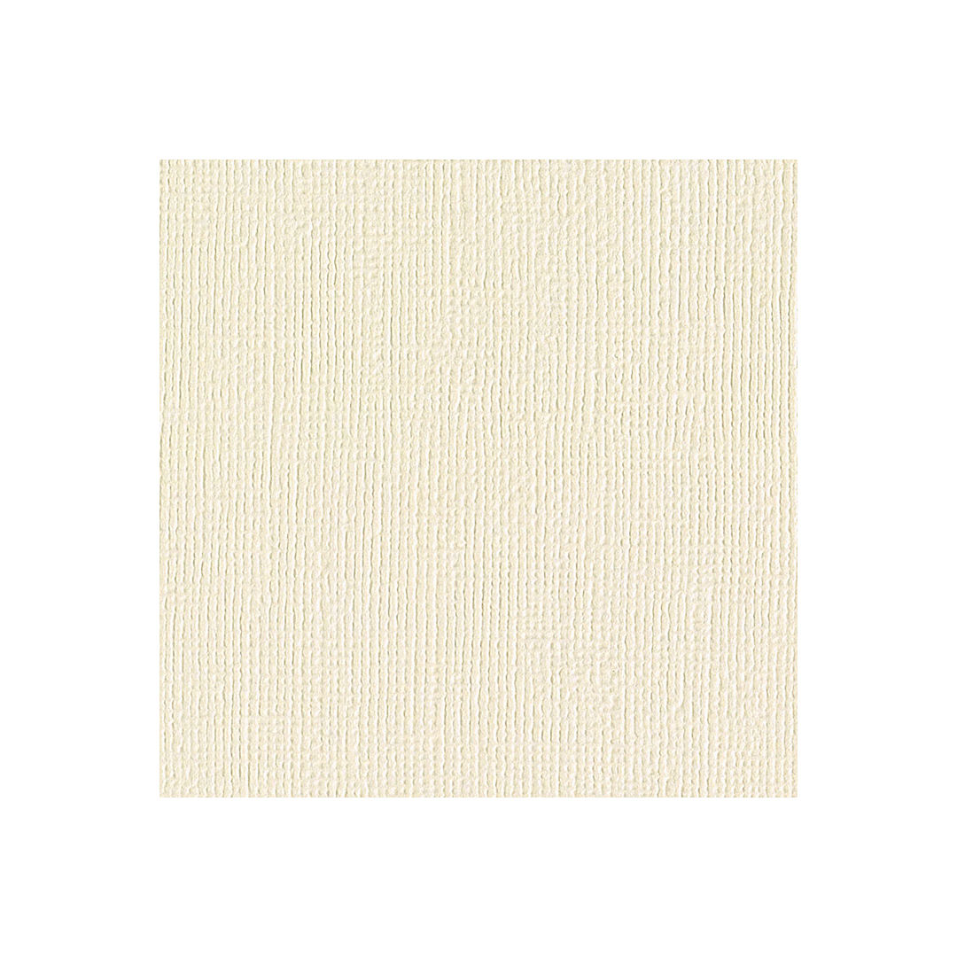 Open in modal - American Crafts Textured Cardstock - Full sheet of Vanilla cardstock