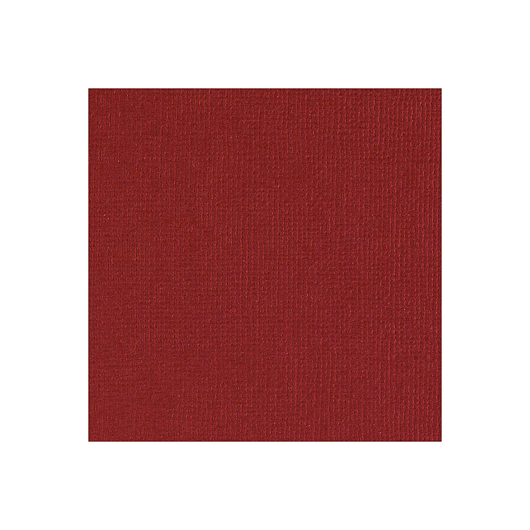 Open in modal - American Crafts Textured Cardstock - Full sheet of Rouge cardstock