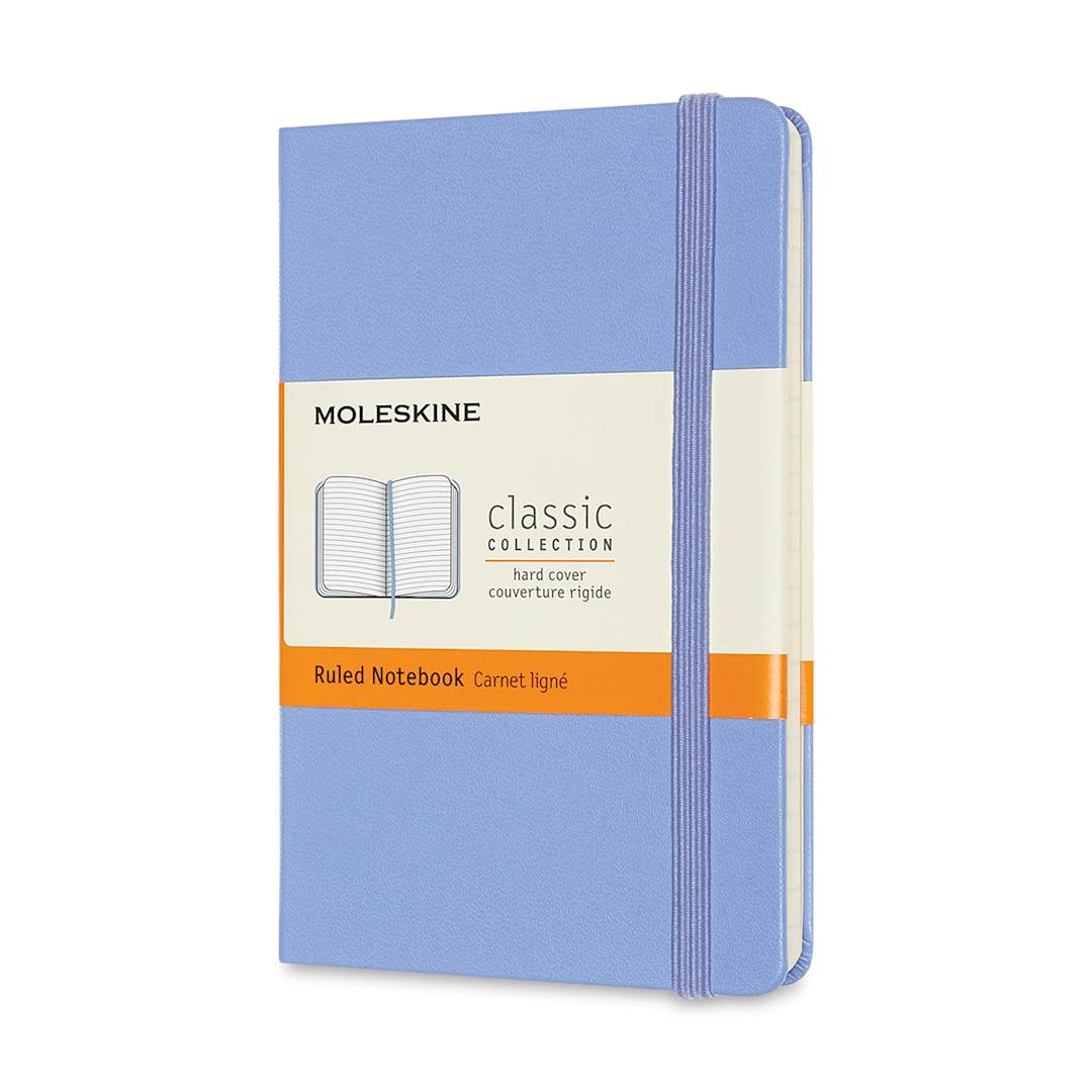 Open in modal - Moleskine Classic Hardcover Notebook - Hydrangea, Ruled, 5-1/2" x 3-1/2"