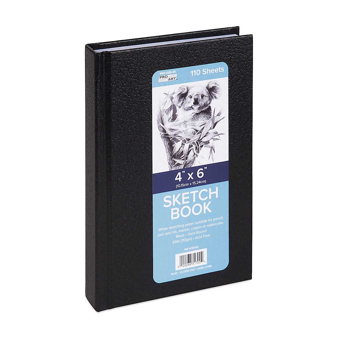 Open in modal - ProArt Hardbound Sketchbook - 6" x 4"